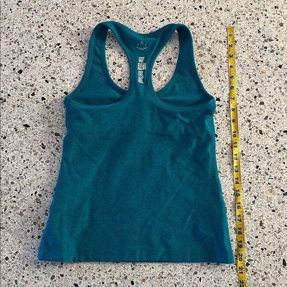 EUC Beyond Yoga green Bar Method tank top small s - Picture 1 of 5